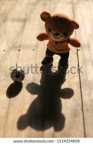 Teddy Bear Kick Ball