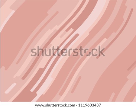 Pink and beige sloping strips. Abstract geometric background with flat lines. Dynamic, motion style for banners, advertising, websites.