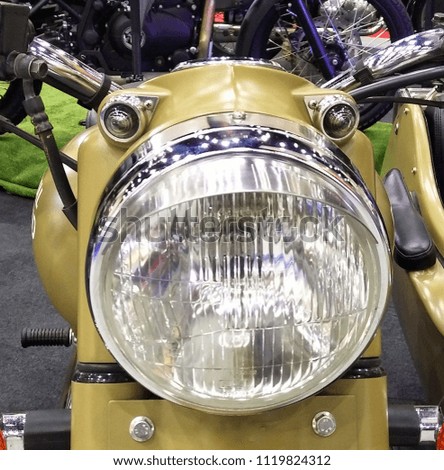 Motorcycle head light