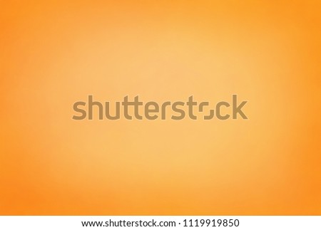 Gradient color orange abstract background