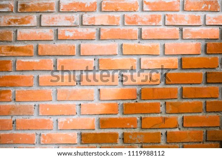 brick wall texture background material of industry building cons