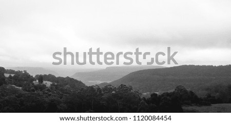 Mountain views in Kangaroo Valley