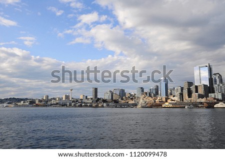 The cityscape of Seattle, United States