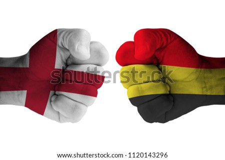 ENGLAND vs BELGIUM Royalty-Free Stock Photo #1120143296