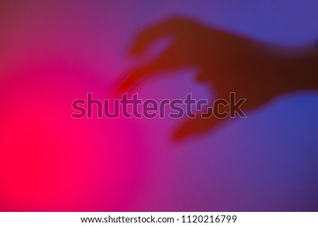 abstract art background created by light shadows polarizing light