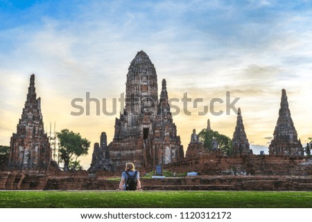  Wat Chaiwatthanaram is one of the landmarks of Ayutthaya, Thailand. It is one of Ayutthaya's best known temples and a major tourist attraction.
