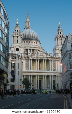 St. Paul's Cathedral Royalty-Free Stock Photo #1120460