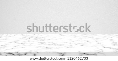 abstract white marble granite floor with clean grey stucco cement background for promote product or content 