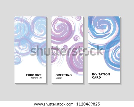 The abstract colorful background for cards. EPS 10. Vector