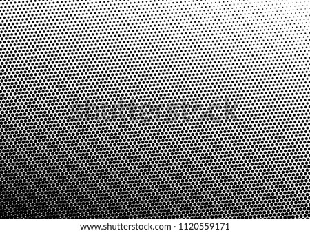 Dotted Halftone Background. Modern Texture. Points Black and White Backdrop. Grunge Pop-art Overlay. Vector illustration