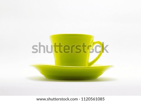isolated turkish coffee cup