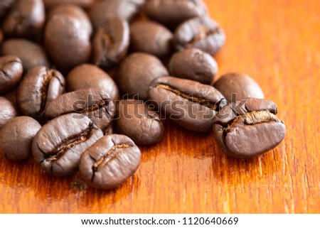 many coffee bean
