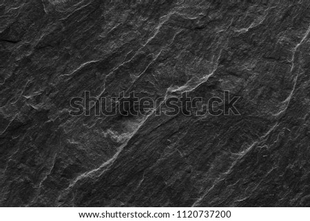 Dark grey black slate texture background