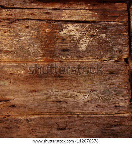 grunge wooden texture used as background.