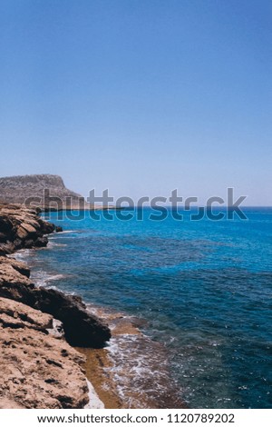 Rocks and sea view