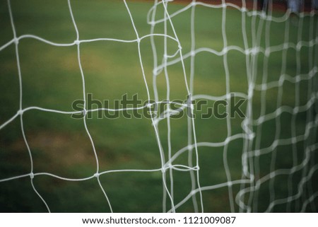 a football net