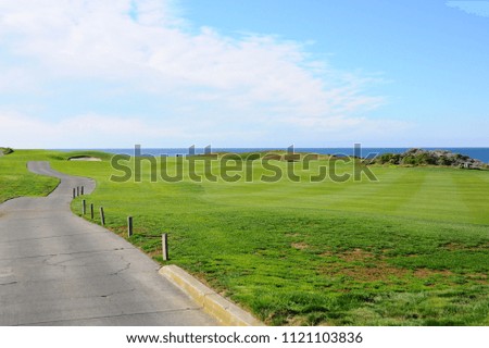 Beautiful golf course near 7 Mile Dr in California