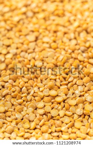 food background of raw pea texture closeup