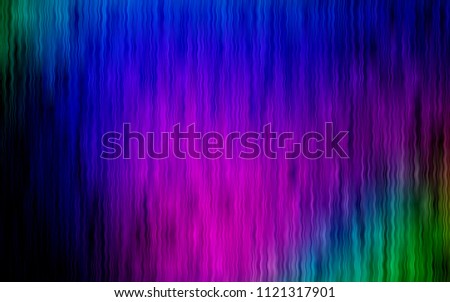 Dark Multicolor vector template with bent lines. Shining crooked illustration in marble style. Textured wave pattern for backgrounds.