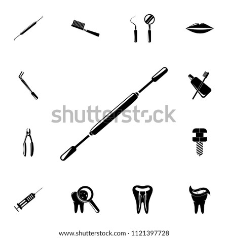 dentist's instrument icon. Detailed set of Dental icons. Premium quality graphic design sign. One of the collection icons for websites, web design, mobile app on white background