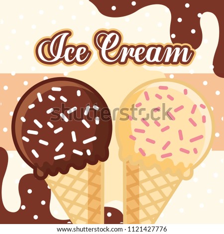 ice cream card