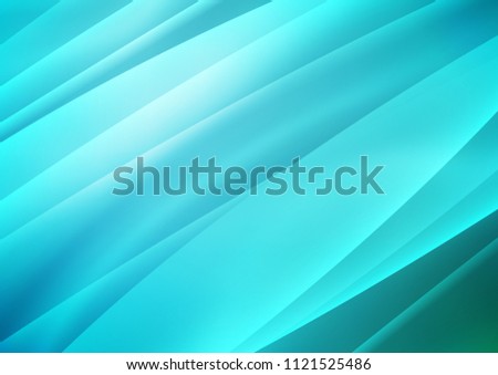 Light BLUE vector layout with flat lines. Blurred decorative design in simple style with lines. The template can be used as a background.