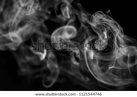  smoke on dark background