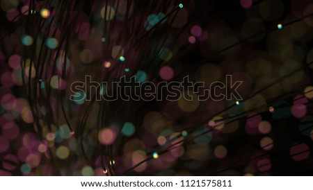 night color bokeh background