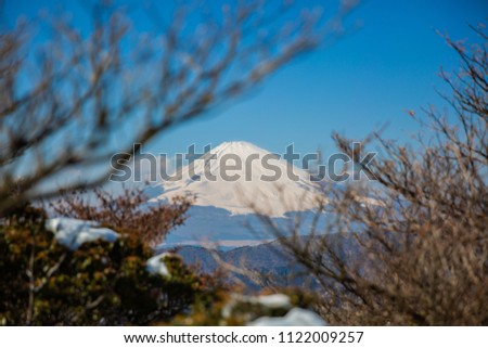 Mt. Fuji from Ōwakudani
