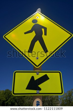 Pedesterian Crossing Sign