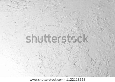 rough plaster on the wall