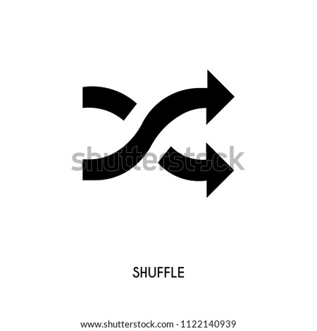 Shuffle vector icon