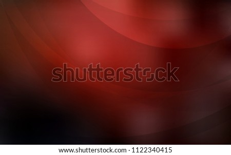 Dark Red vector background with bent lines. Modern gradient abstract illustration with bandy lines. Pattern for your business design.
