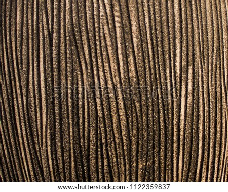 Light brown striped ceramic texture close-up detail