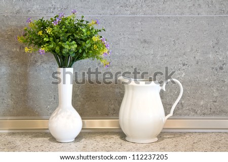 white ceramic pot
