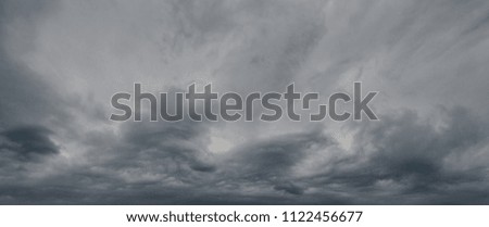 STORM CLOUDS - Natural phenomena in the sky