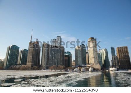 View of downtown Toronto, Canada.