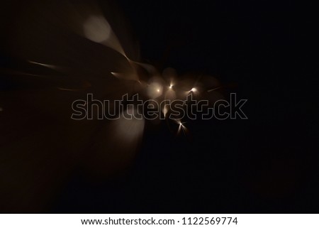abstract bokeh sparks