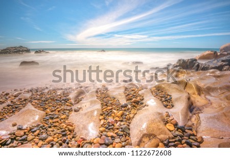 exposure on Beach