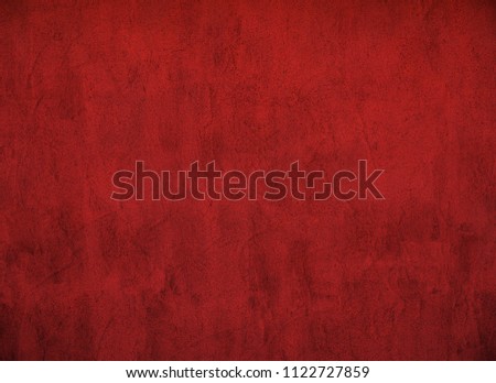 Amelie Red Wall Textured