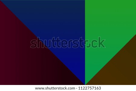 Dark Multicolor, Rainbow vector pattern with spectrum of colors. Shining palette with spectrum of colors. Set of colors for clever designers.