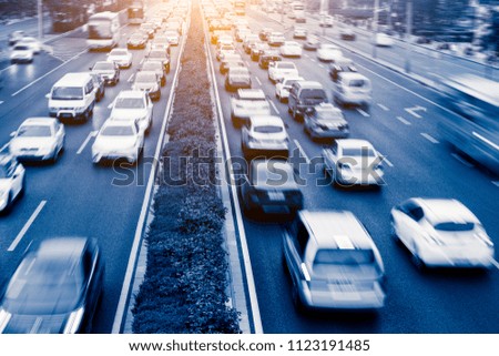Traffic and transportation in modern cities