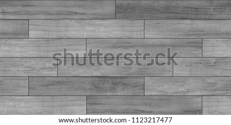 Decking gray seamless texture, bump, displace, reflect and glossiness. Royalty-Free Stock Photo #1123217477