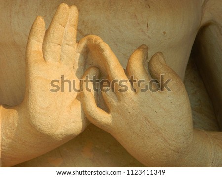 Gautam Buddhas's Hand                 