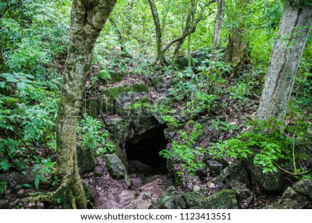 Cave Hole Entrance
