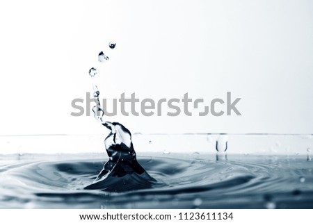 Splash of water / Water is a transparent, tasteless, odorless, and nearly colorless chemical substance that is the main constituent of Earth's streams, lakes, and oceans, and the fluids of most living