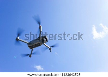 Flying drone image