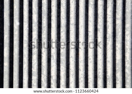 Old corrugated iron pattern.
