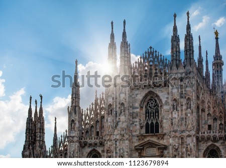 Duomo di Milano (Milan Cathedral) and Piazza del Duomo in Milan