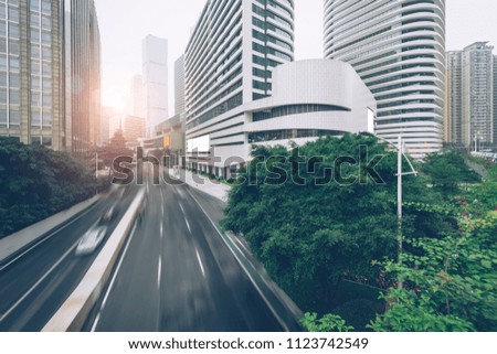 Urban road traffic in China